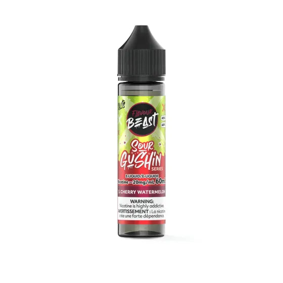 Flavour Beast Salt 60ml -  Sour Gushin S. Cherry Watermelon