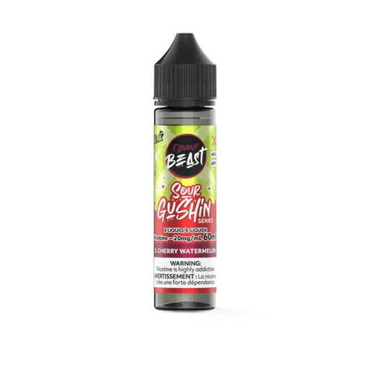 Flavour Beast Salt 60ml -  Sour Gushin S. Cherry Watermelon