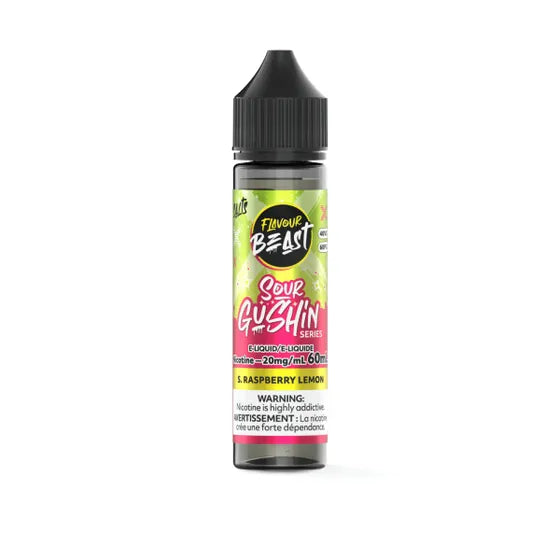 Flavour Beast Salt 60ml -  Sour Gushin S. Raspberry Lemon