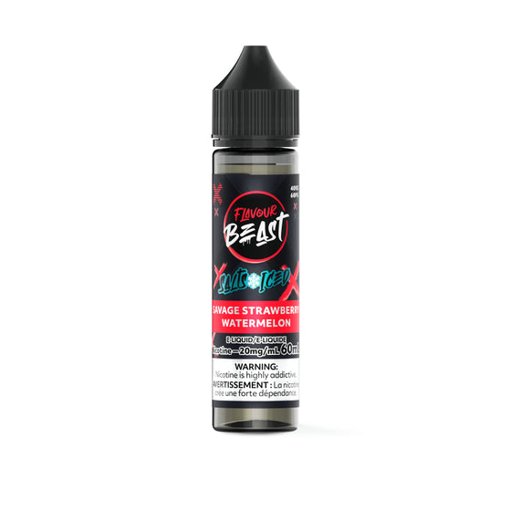 Flavour Beast Salt 60ml - Savage Strawberry Watermelon