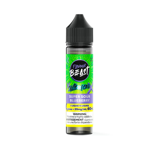 Flavour Beast Salt 60ml - Super Sour Blueberry
