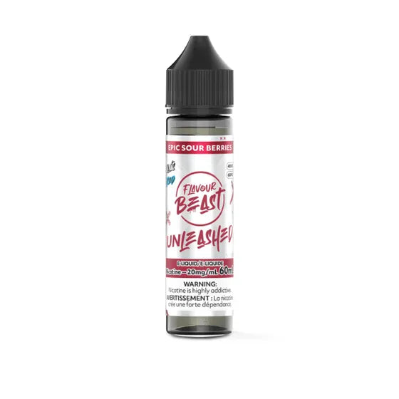 Flavour Beast Salt 60ml - Unleashed Epic Sour Berries Iced