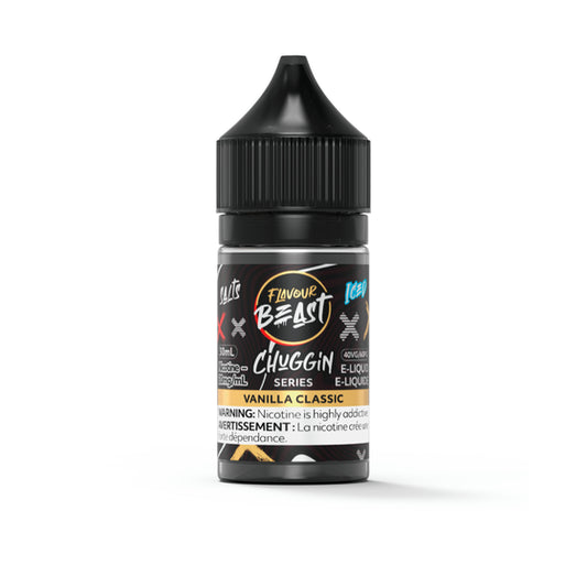 Flavour Beast Chuggin Salt 30mL - Vanilla Classic Iced