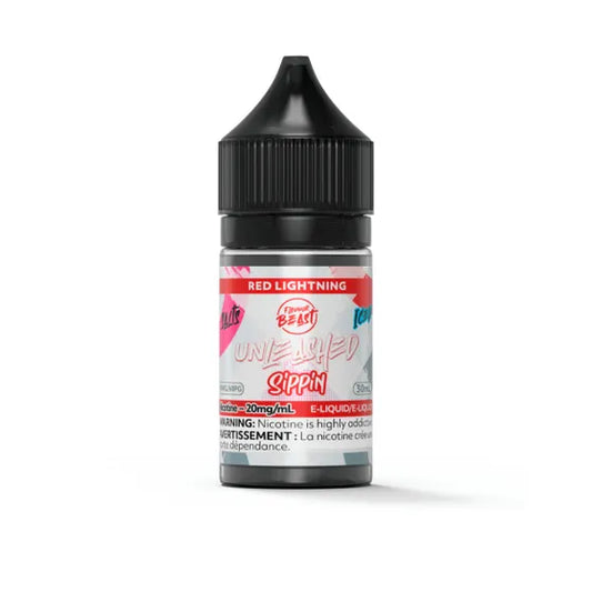 Flavour Beast Sippin Salt 30mL - Red Lightning Iced