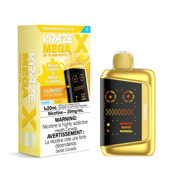 Kraze Mega X - Banana Blast
