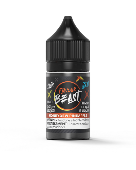 Flavour Beast Salt 30mL - Honeydew Pineapple Iced