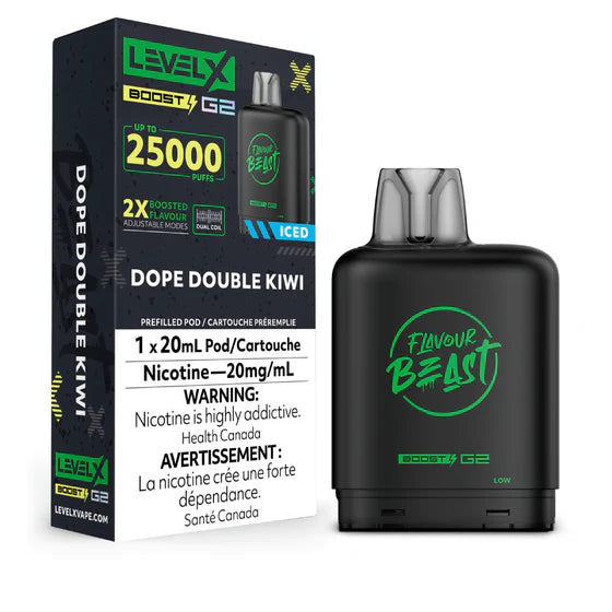 Level X Boost 25k - Dope Double Kiwi