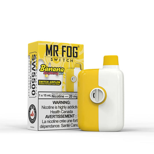 Mr Fog Switch 5500 - Raspberry Banana Ice