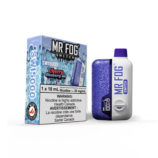 Mr Fog Switch 15k - Cherry Blueberry Ice