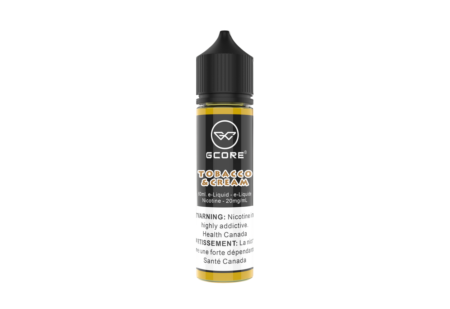Gcore Salts 60ml - Tobacco Cream